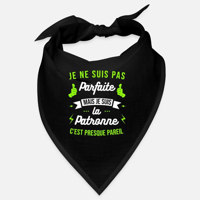 JE SUIS LA PATRONNE Bandana