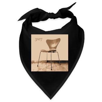 3107 Siebener No7 Stuhl Arne Jacobsen Fritz Hansen - Bandana - Schwarz - Vorne