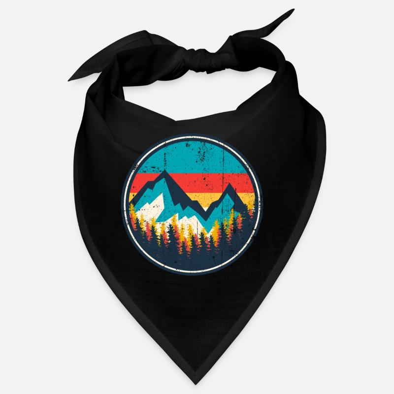 Aurora Ridge Mountain Sunset Bandana