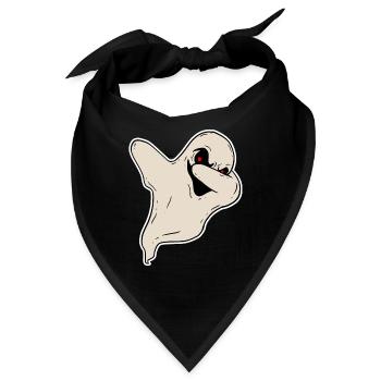 Halloween Horror Geister - Bandana - Schwarz - Vorne