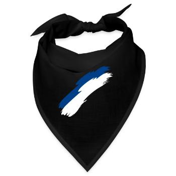 Finnland - Bandana - Schwarz - Vorne