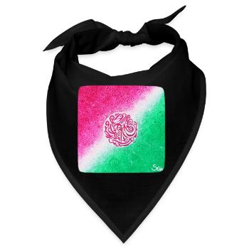 Herz-Chakra-Heilung - Sonja Ariel von Staden - Bandana - Schwarz - Vorne