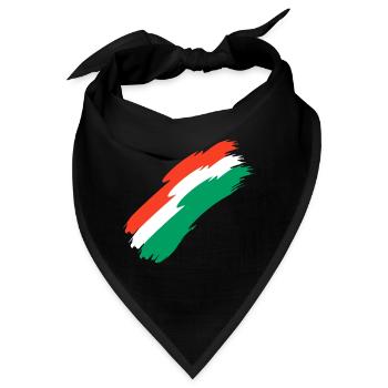 Oman Fahne Farben - Bandana - Schwarz - Vorne
