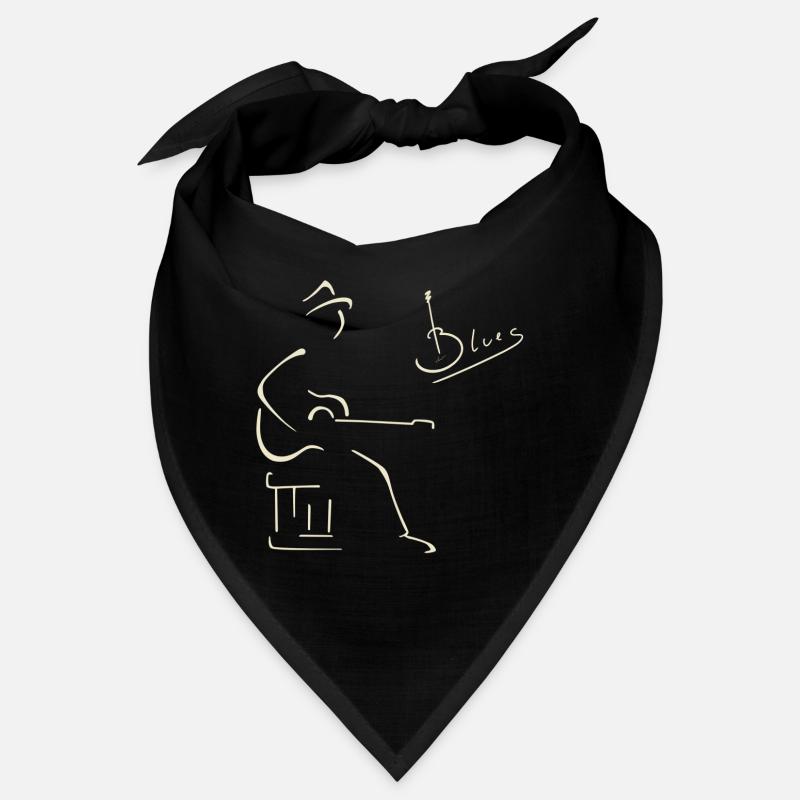 Guitariste blues Bandana