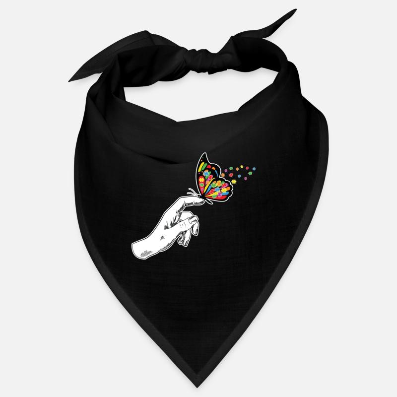 Schmetterling Autismus Bewusstsein Bandana