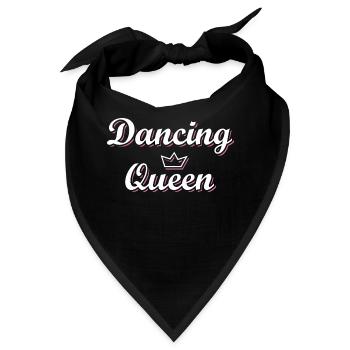 Dancing Queen Dance Shirt For Music Lovers - Bandana - Schwarz - Vorne