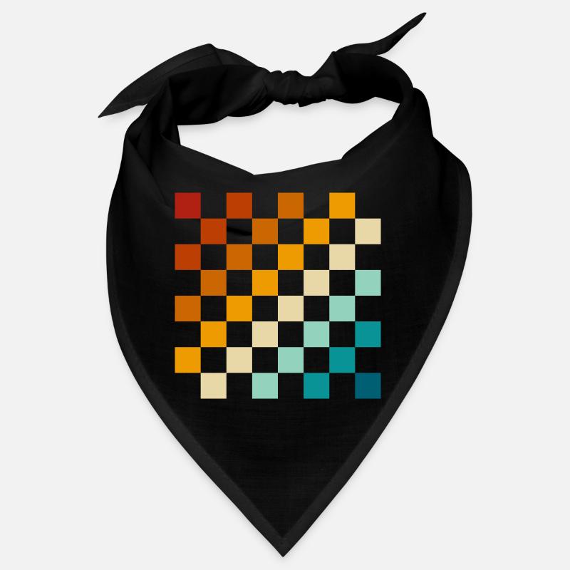 Retro-Schachbrett Bandana