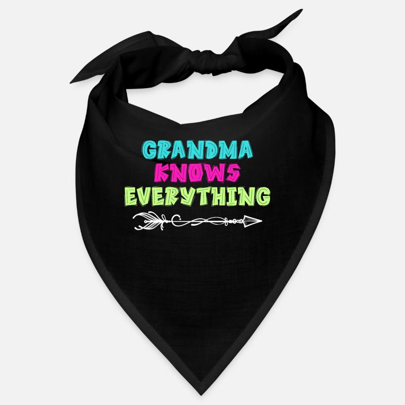 Oma Großmutter Alte Frau Seniorin Statement Bandana