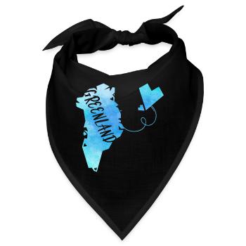 Greenland - Bandana - Schwarz - Vorne