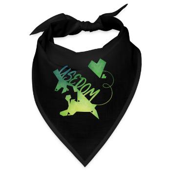 Usedom - Bandana - Schwarz - Vorne