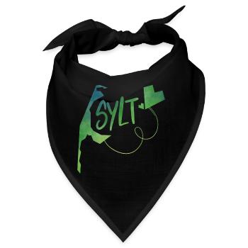 Sylt - Bandana - Schwarz - Vorne
