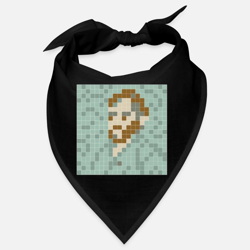 Van Gogh - Autoportrait - PixelArt Self-Portrait Bandana