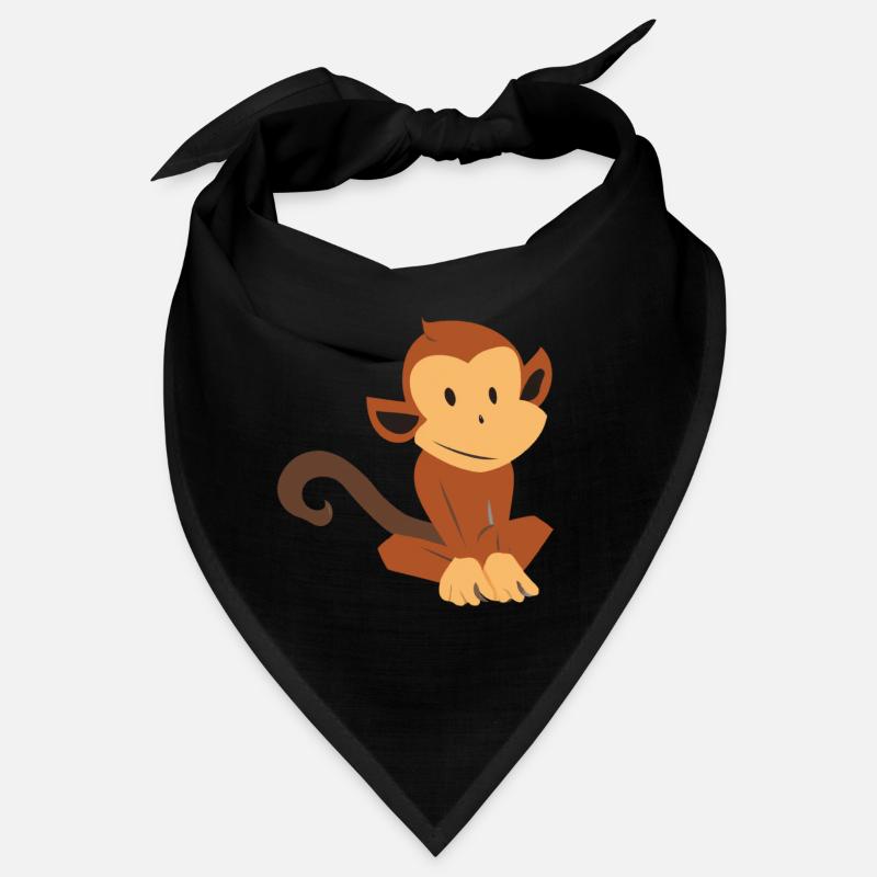 Süßes kleines Äffchen Bandana