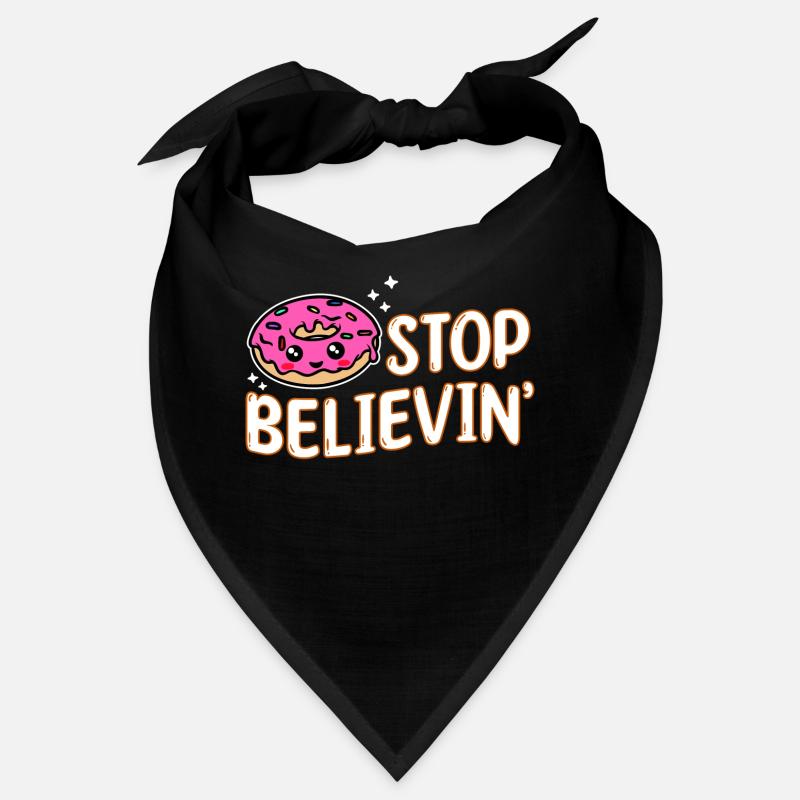 Donut Statement Naschen Backen Nachspeise Lecker Bandana