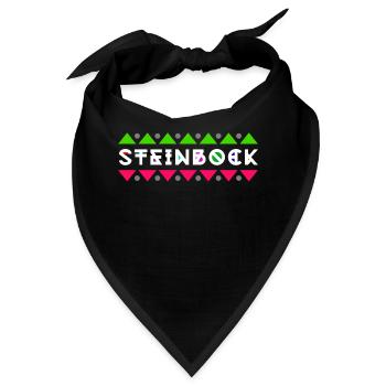 Aberglaube Sternbild Horoskop Steinbock Astrologie - Bandana - Schwarz - Vorne