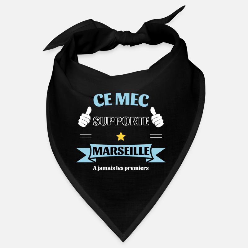 Ce mec supporte Marseille Bandana