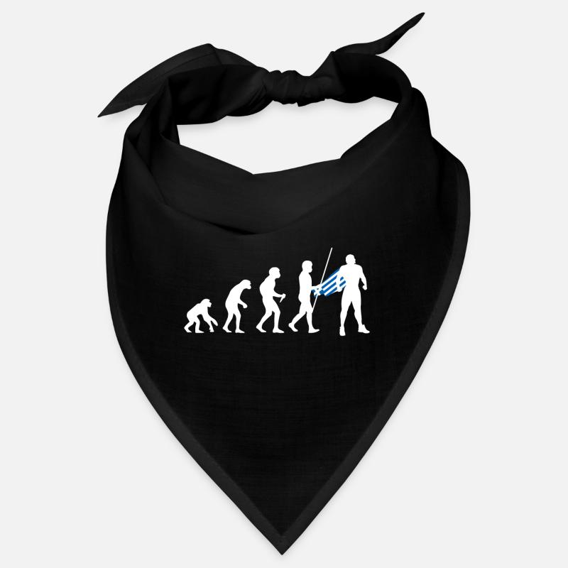 Évolution grecque Super-héros Drapeau grec Bandana