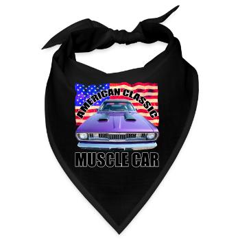 American Classic Muscle Car R6Z - Bandana - Schwarz - Vorne