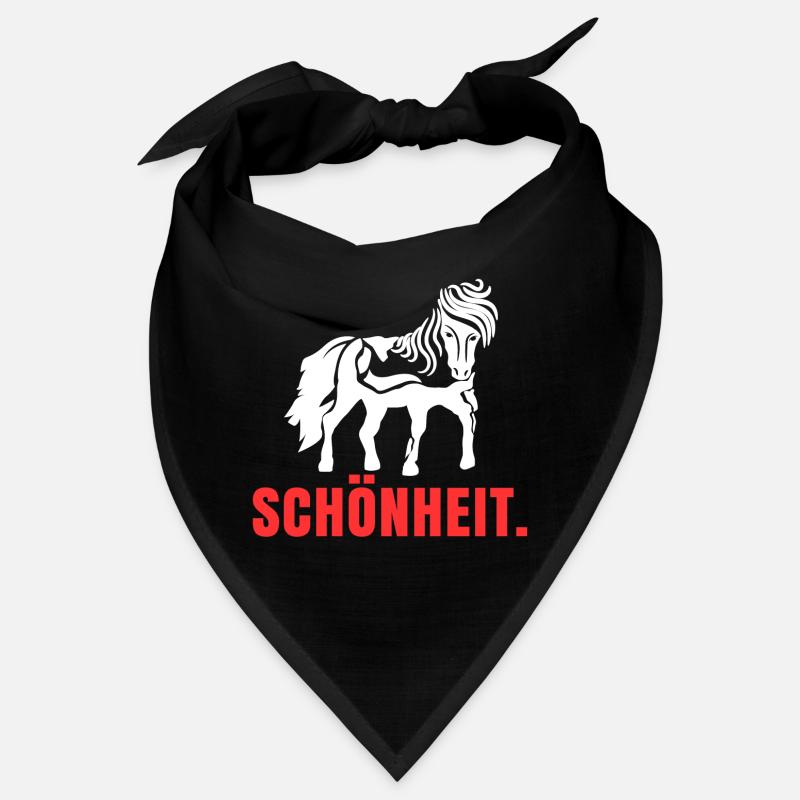 Cool Islandpferde Statement Spruch Isländer Pferde Bandana