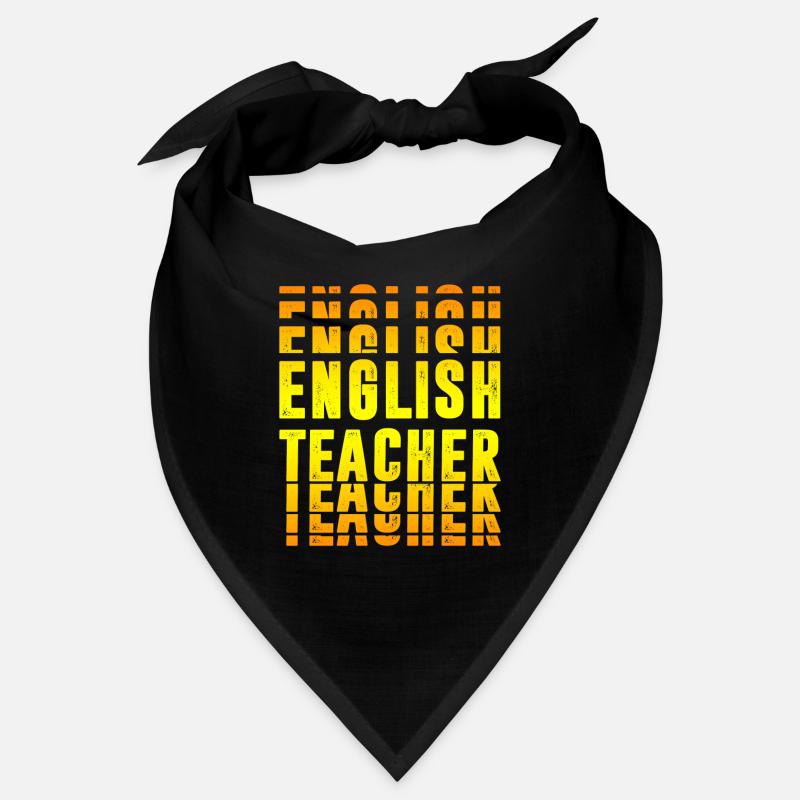 Design de professeur d'anglais Bandana