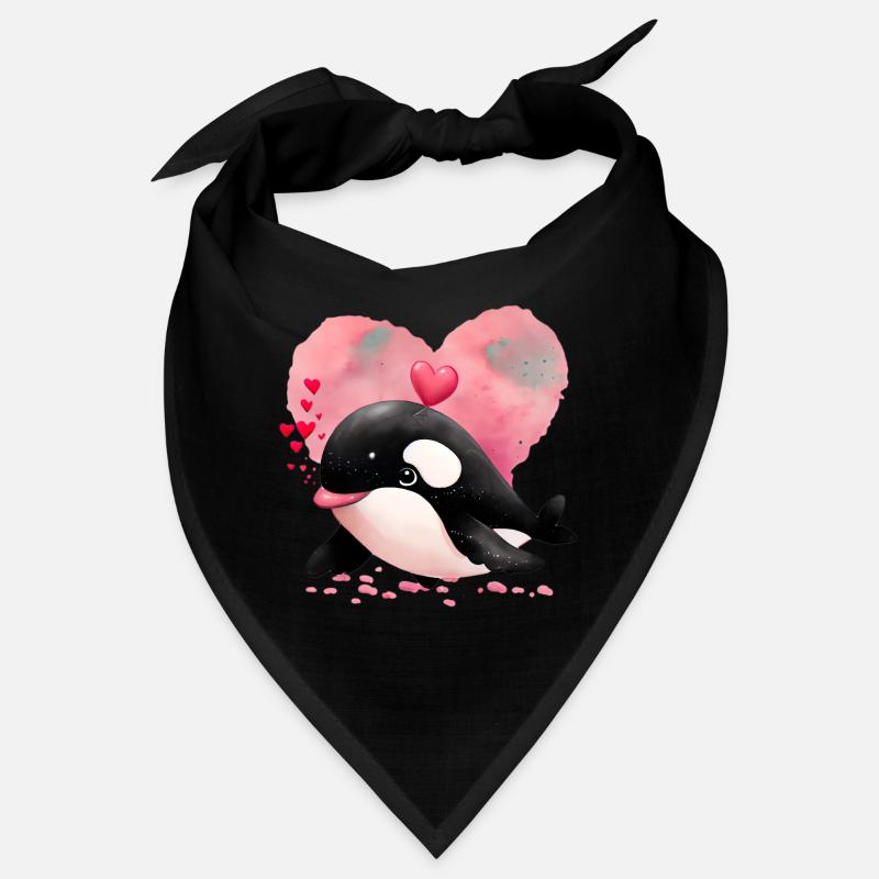 Cadeau de Saint-Valentin Baleine Bandana