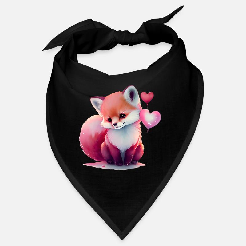 Fuchs Valentinstag Geschenk Bandana