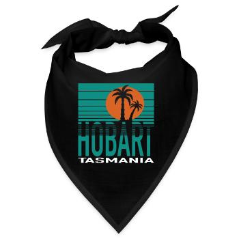 HOBART - Bandana - Schwarz - Vorne