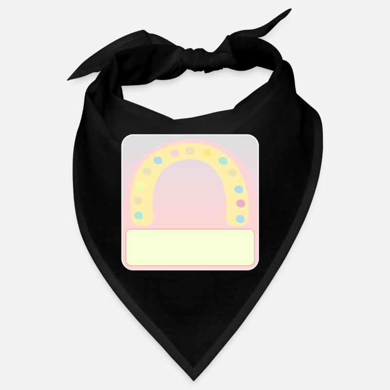 Namensschild Bogen Bandana