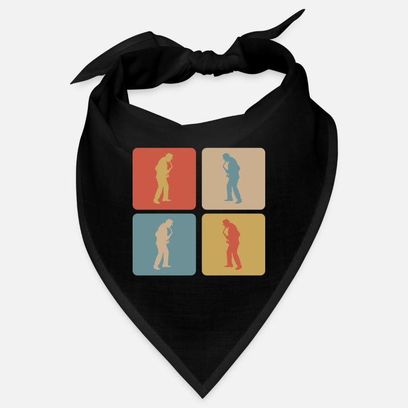 Design de saxophone Bandana