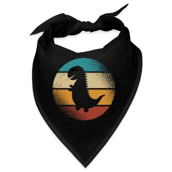 T-Rex - Bandana - Schwarz - Vorne