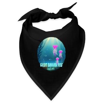 Great Barrier Reef australia - Bandana - Schwarz - Vorne