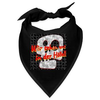 Hölle - Abbild - 2023 - Bandana - Schwarz - Vorne