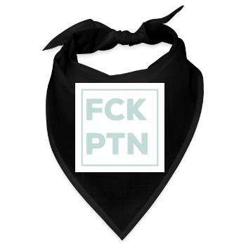 FCKPTN LGBW - Bandana - Schwarz - Vorne