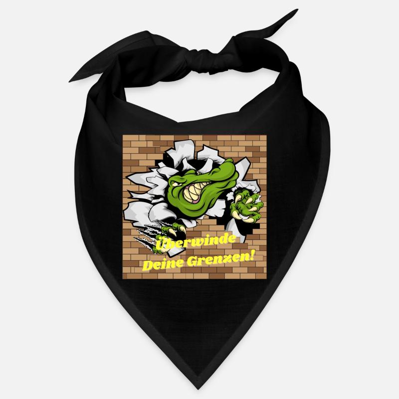 Alligator no Wall no Limit Overcome your limits Bandana