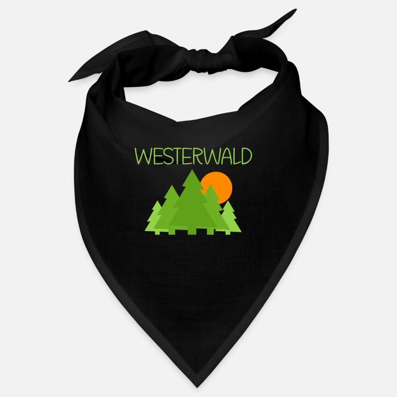 Westerwald - Bandana - Schwarz