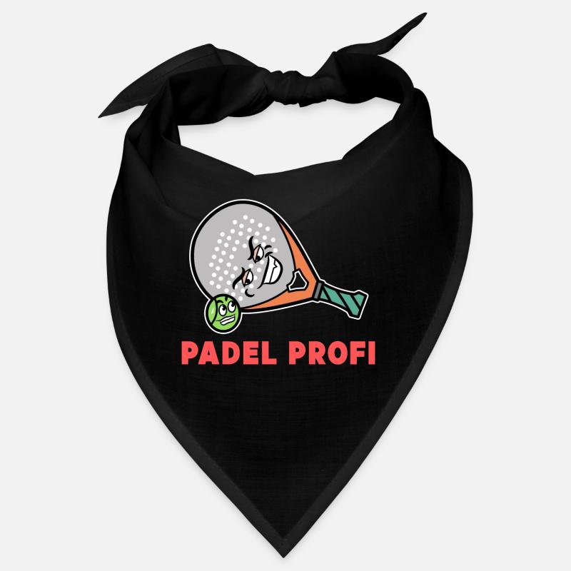 Racket Balls Statement Padel Player Sport Bandana
