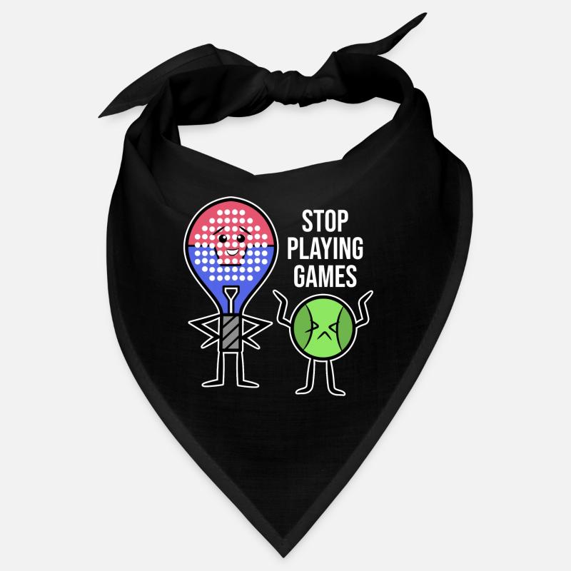 Player Statement Racket Padel Padel Team Balls Bandana