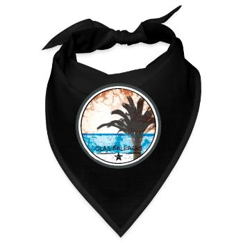 Islas Baleares - Bandana - Schwarz - Vorne