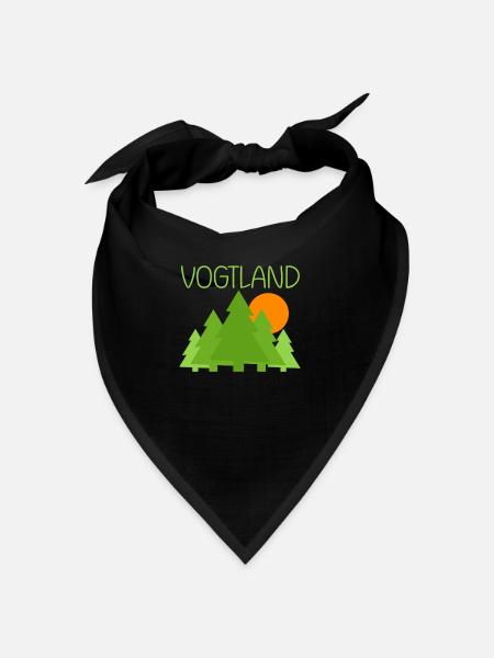 Vogtland - Bandana - Schwarz