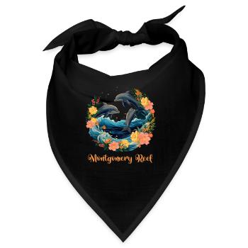Montgomery Reef - Bandana - Schwarz - Vorne