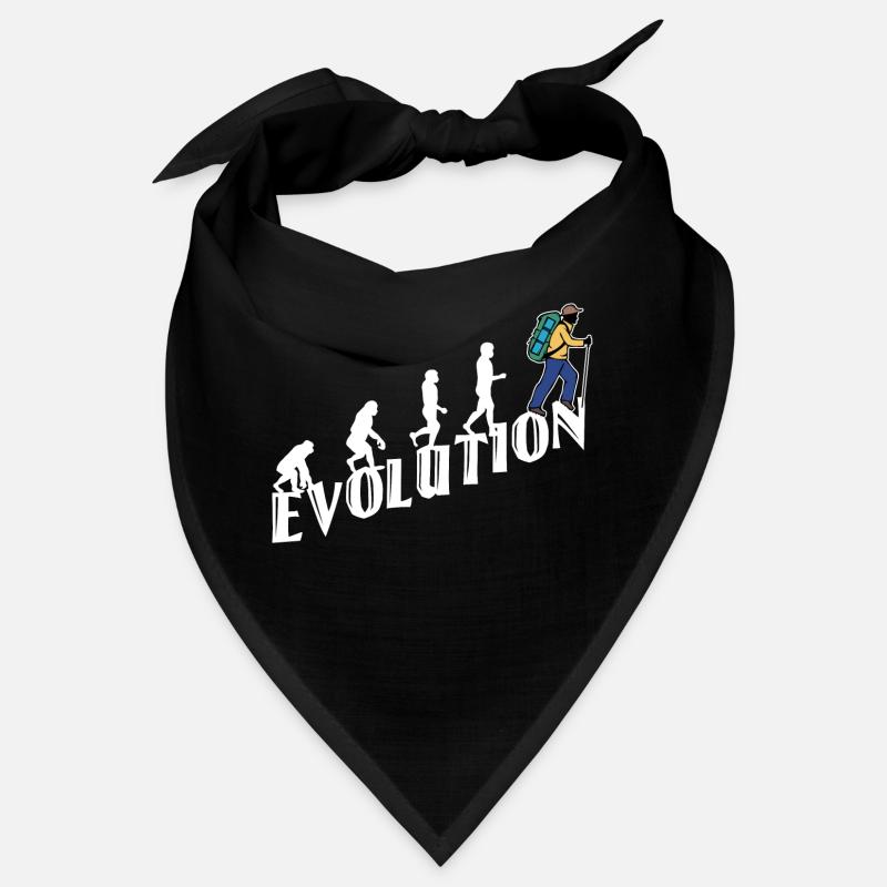 Evolution Wanderer Wandern Wanderung Bergwanderung Bandana