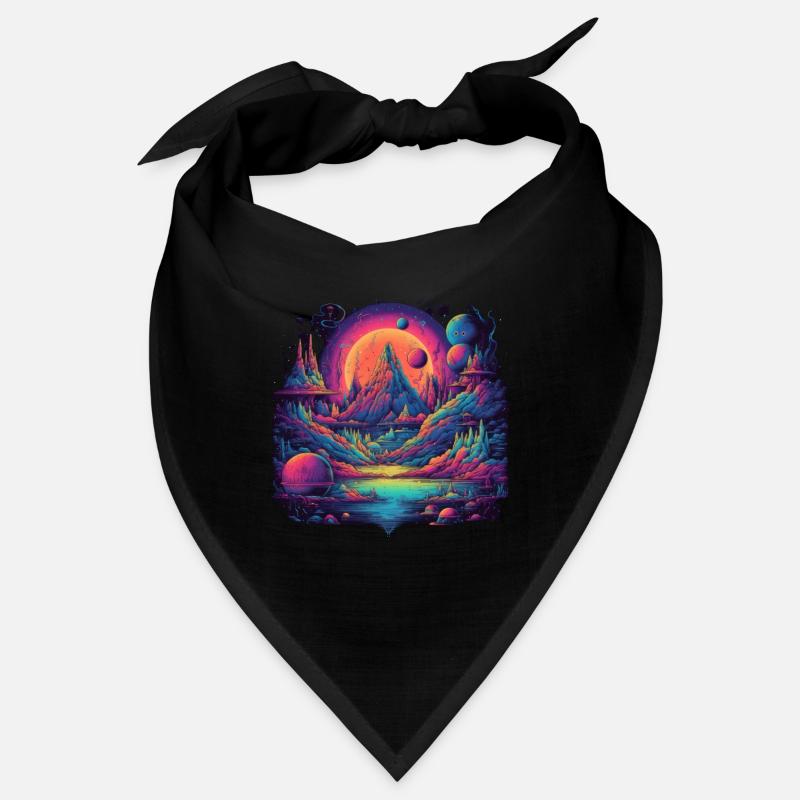 Futuristic life on planets Bandana