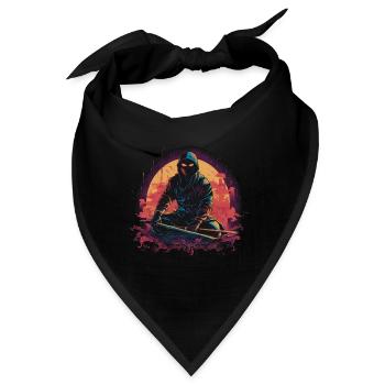 Ninja Assassin - Bandana - Schwarz - Vorne