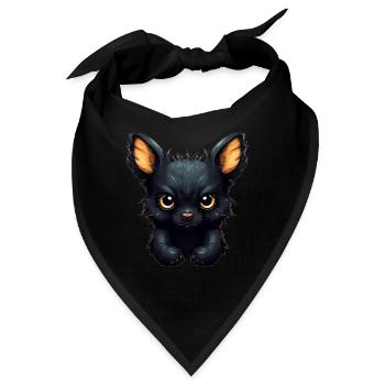Super cute Dog - Bandana - Schwarz - Vorne