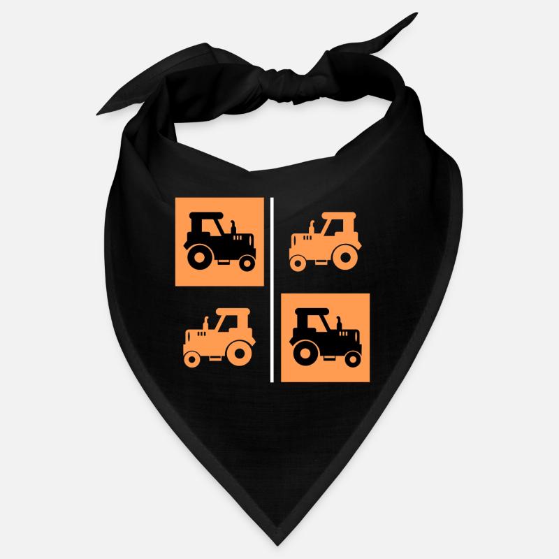 Ackerbau Landwirtschaft Schlepper Traktor Bauer Bandana