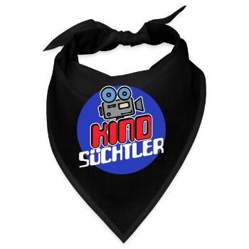 Movies Kamera Streaming Theater Statement Kino - Bandana - Schwarz - Vorne