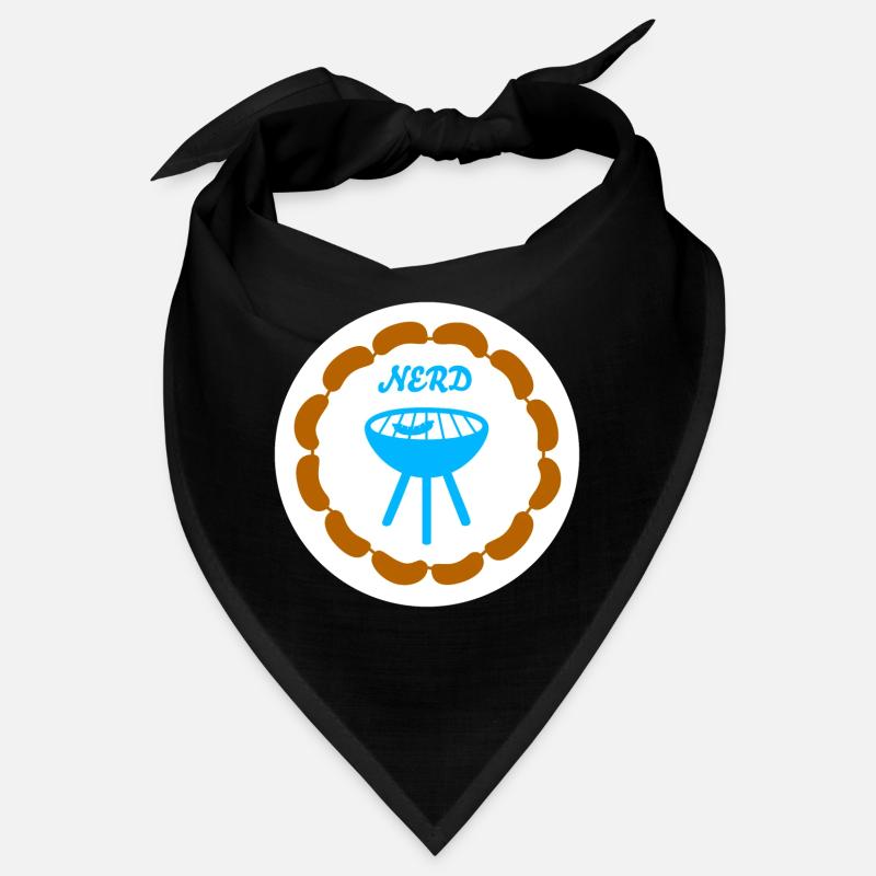 Sausage Chain Grilling Nerd Camping Bratwurst Grill Bandana