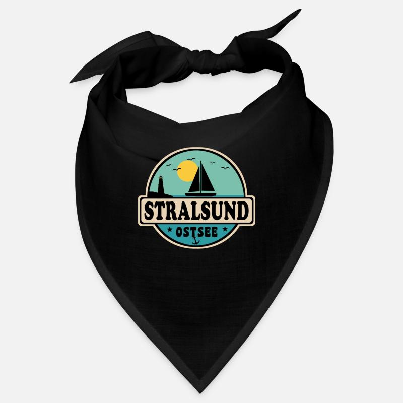Stralsund - Bandana - Schwarz