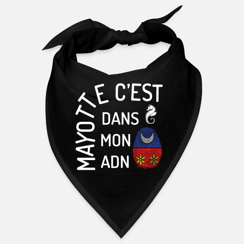 T SHIRT MAYOTTE C'EST DANS MON ADN Bandana