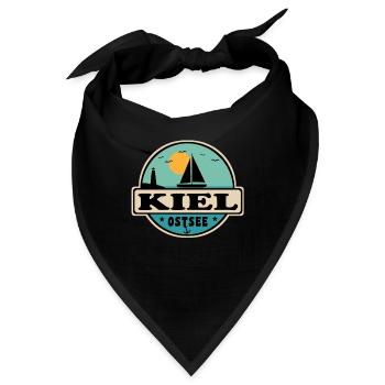 Kiel - Bandana - Schwarz - Vorne